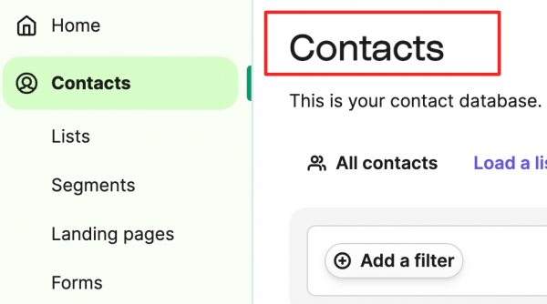 Contacts - Part II